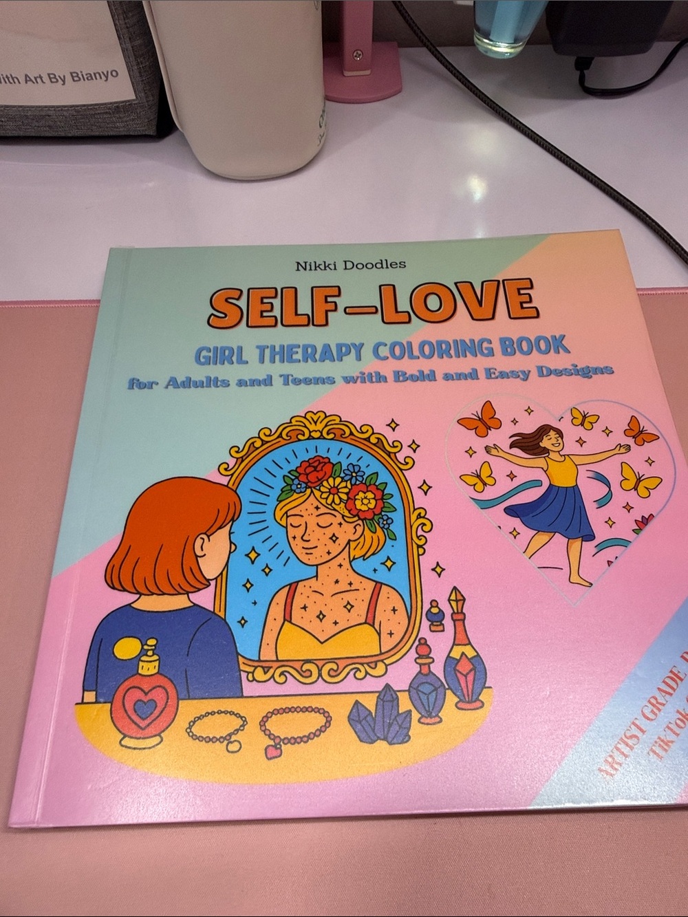 Self love coloring book